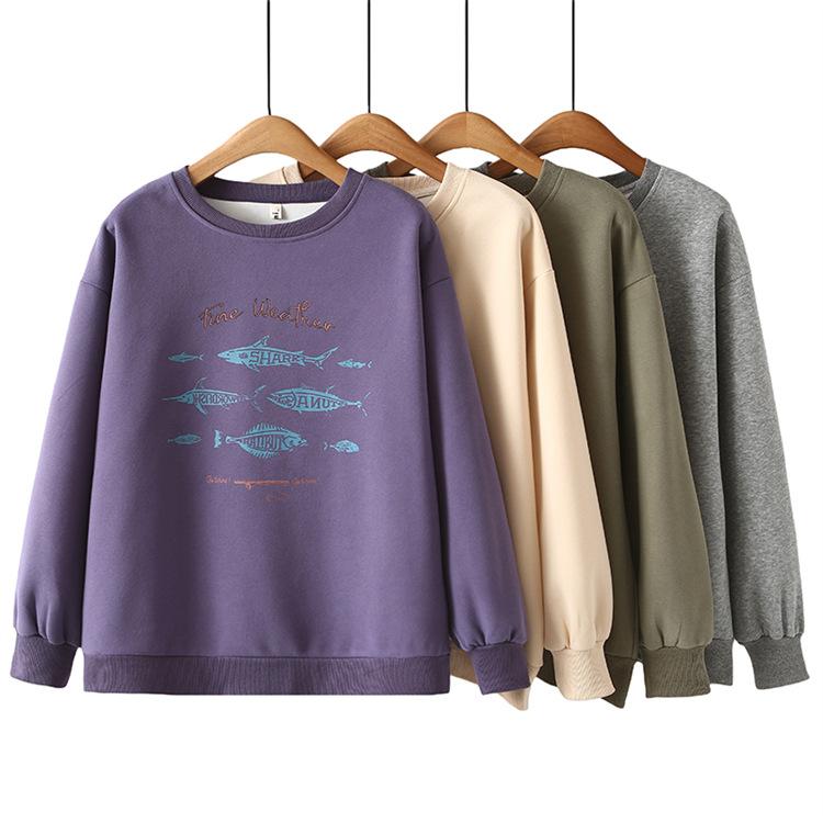 130H05 2XL 裏起毛 トレーナー 長袖 ゆったり スウェット パープル