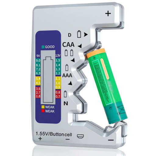 電池チェッカー デジタル バッテリーチェッカー 1個セット 電池残量測定器 電源不要 LCD液晶画面 ユニバーサルバッテリー測定器 1.5V/9V対応 軽量 小型バッテリーテスター オフィス 家庭用 コ 電池チェッカー デジタル バッテリーチェッカー 1個セット 電池残量測定器 電源不要 LCD液晶画面 ユニバーサルバッテリー測定器 1.5V/9V対応 軽量 小型バッテリーテスター オフィス 家庭用 コ