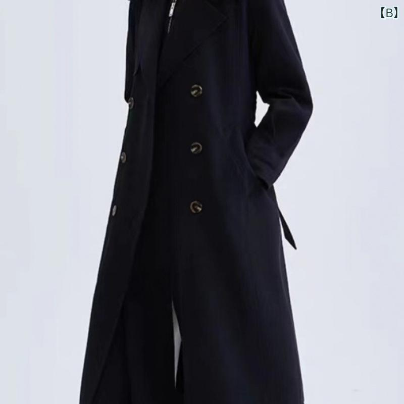 コート レディース ポリエステル 中長丈 Aライン ゆったり モカ 青梅緑 黒 秋冬 エレガント