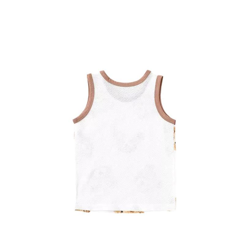 タンクトップ キッズ ベビー 男の子 女の子 子供服 メッシュ コットン100% 無地 通気性 涼しい かわい..