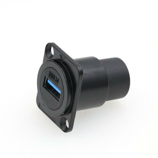 Eonvic D タイプ USB 3.0 TO USB 3.0 メスパネルソケット正方形パネルマウントカプラーパススルーコネクタ Eonvic D タイプ USB 3.0 TO USB 3.0 メスパネルソケット正方形パネルマウントカプラーパススルーコネクタ