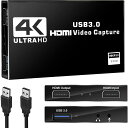 BotthHealth 4K HDMI キャプチャーボード パススルー 1080P 60FPS USB3.0 ゲームキャプチャー ビデオ フルHD 60Hz ビデオキャプチャー ゲーム実況生配信、会議、ライブビデオ配信、画面共有、録画に適