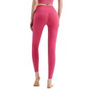 ヨガパンツ レディース 春夏 高腰 美尻 タイト ロングパンツ スパッツ レギンス スポーツ ウェア 接触冷感 ストレッチ 伸縮性 ブラック ブラウン ピンク ...