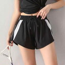 ショートパンツ レディース 高腰 スポーツ 運動 部屋着 ヨガ ランニング トレーニング 伸縮性 吸湿速乾 黒 ピンク系 春夏