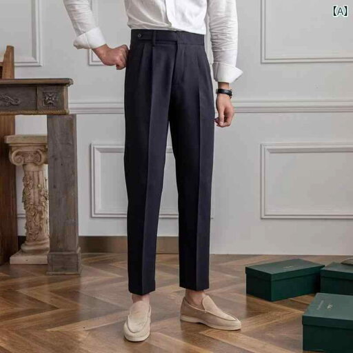 パンツ メンズ スラックス ビジネス フォーマル 男性用 テーパードパンツ イージーパンツ 春夏 秋冬 ポリエステル ブラック ブラウン ベージュ