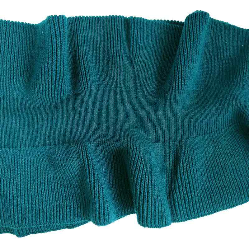 マフラー ストール レディース 秋冬 無地 厚手 ウール ニット 保温 暖かい 160cm 緑 グリーン ファッション 通勤 オフィス あったか2