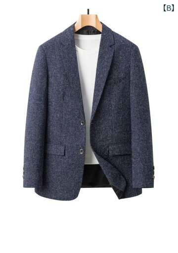 スーツ メンズ 男性用 紳士服 テーラードジャケット トップス 春秋 無地 ゆったり ブラック ネイビー グレー