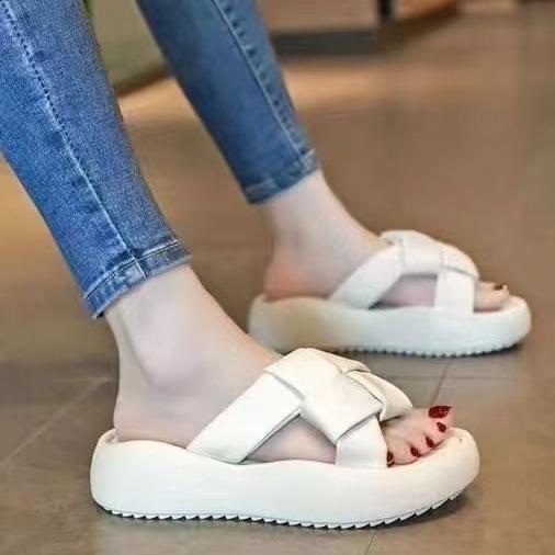 サンダル レディース 厚底 おしゃれ かわいい PVC 普段使い リゾート カジュアル 白 黒 茶色 36 37 38 39 40 41