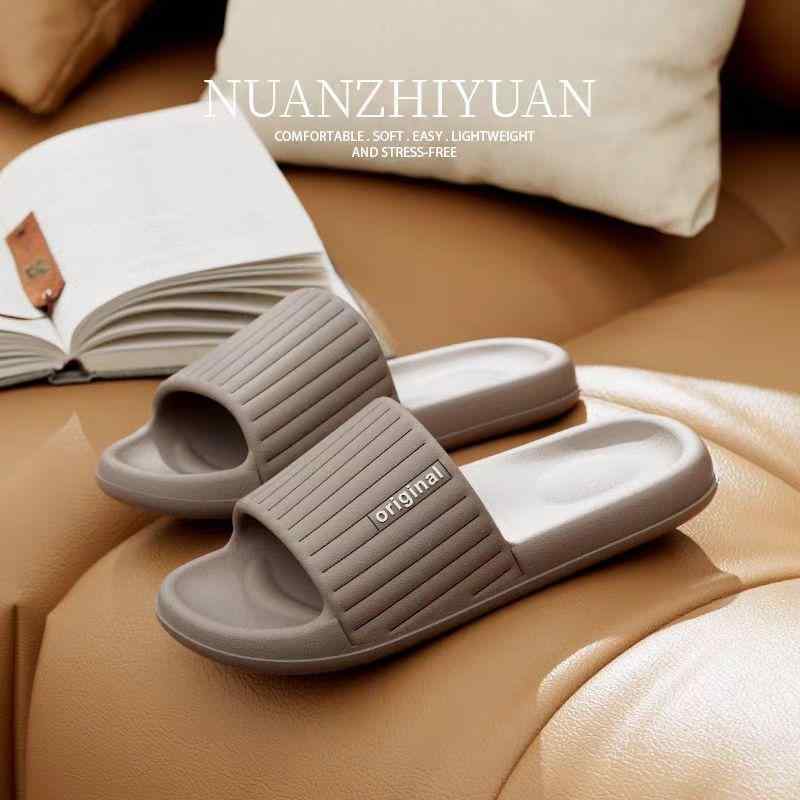 サンダル レディース メンズ EVA 踩屎感 スリッパ ルームシューズ バスサンダル 滑り止め 静音 厚底 室..