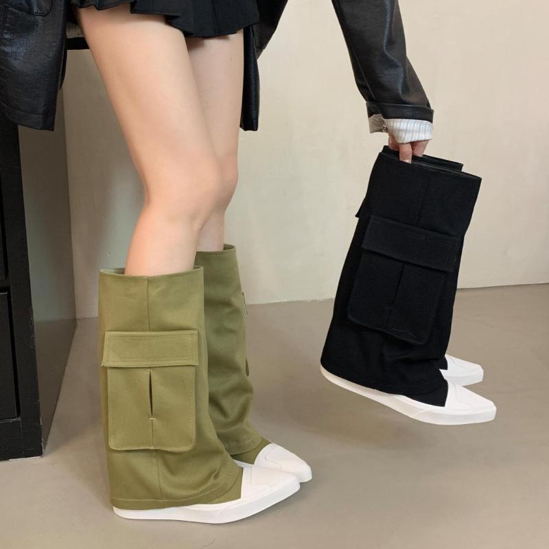 ブーツ レディース 秋冬 ショートブーツ ミドル丈 ローヒール 太ヒール チャンキーヒール スクエアトゥ スタックドヒール カジュアル 普段使い ブラック カーキ