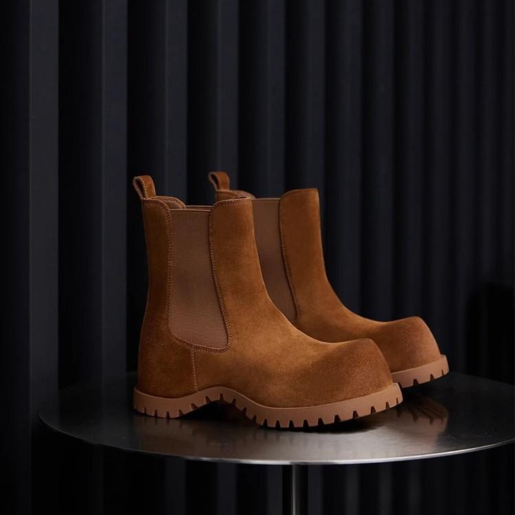 ブーツ レディース 革 レザー ショートブーツ 厚底 エンジニアブーツ レースアップ ラウンドトゥ ロー..