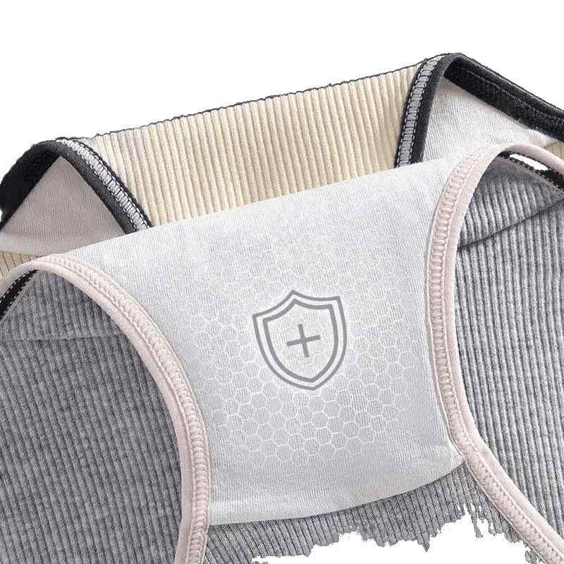 ショーツ レディース 新疆綿 スタンダード 女性用 中 waist ウエスト リボン 通気性 ヒップハング 綿混 春