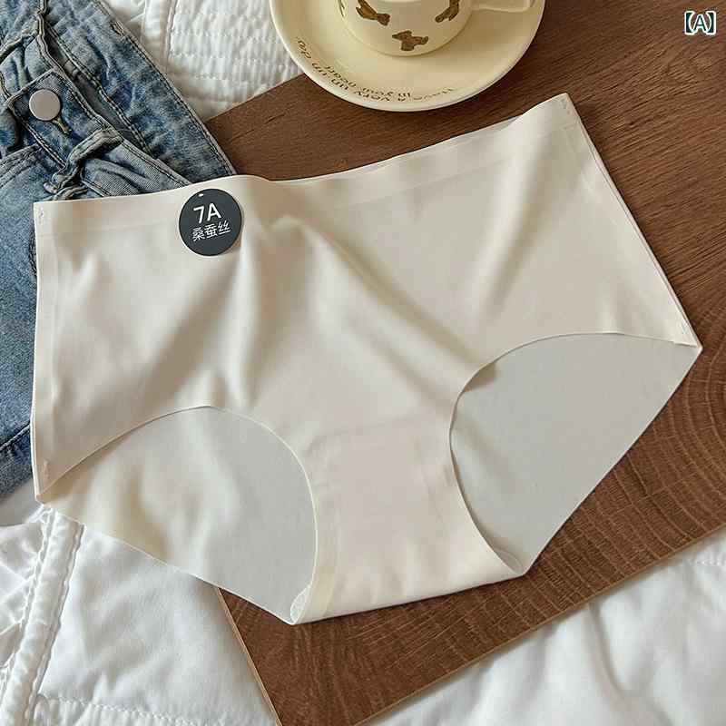 レディース ショーツ パンツ 7A 快適 無地 中間ウエスト 女性用 パンティー 白 黒 肌色 深緑 伸縮性 通..