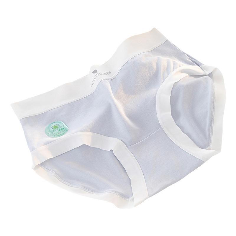 パンツ レディース モダール 接触冷感 綿 ショーツ スタンダード 通気性 春夏秋冬 粘纤 無地 M L XL 浅ブルー 浅肌色 浅ピンク 浅グリーン 浅パープル