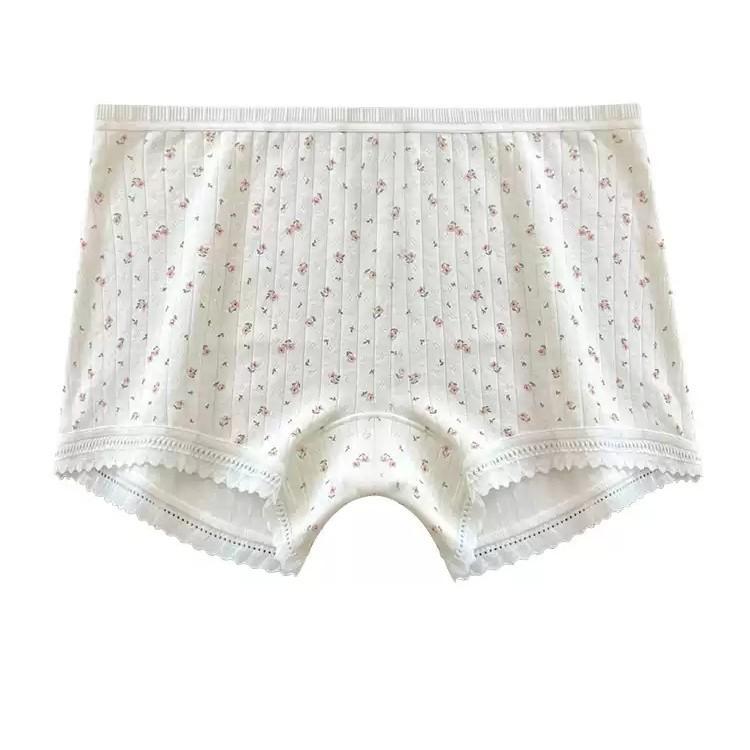 パンツ レディース 綿 ショーツ 二枚組 セット 女性用 ボクサーパンツ スタンダード かわいい M L 中腰..