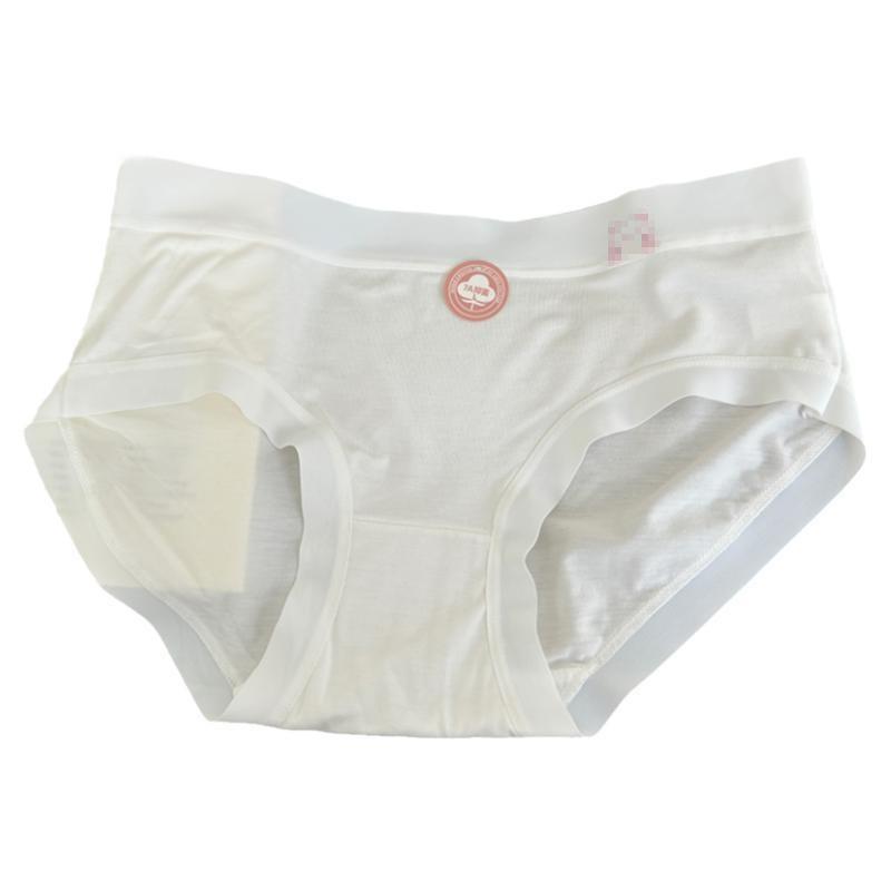 ショーツ レディース ガールズ 女性用 かわいい 小熊 アニマル 7A 防臭 モダール 無縫製 コットン スタンダードショーツ パンツ M L XL