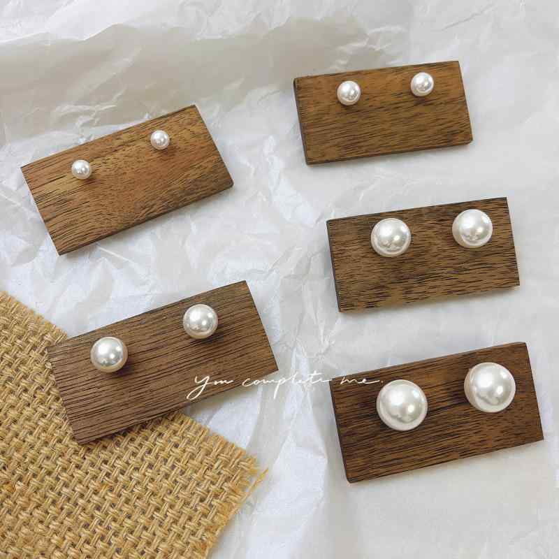 ピアス レディース メンズ シルバー925 針 パール 小さめ イヤリング 男女兼用 文芸 レトロ アレルギー..