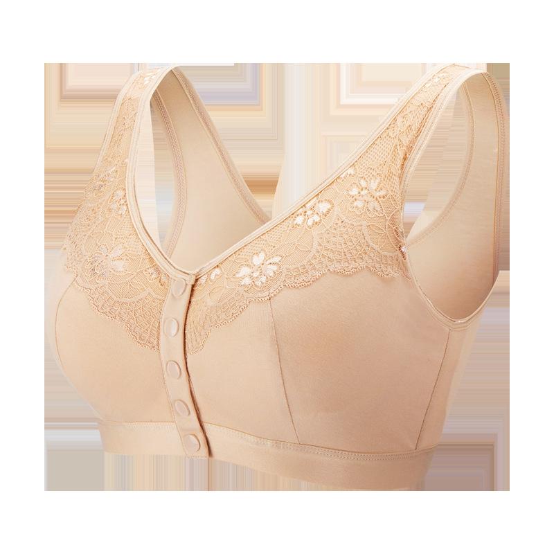 ブラジャー レディース 義乳専用 下着 乳がん術後 全摘 部分切除 薄手 モールドカップ ノンワイヤー 綿..