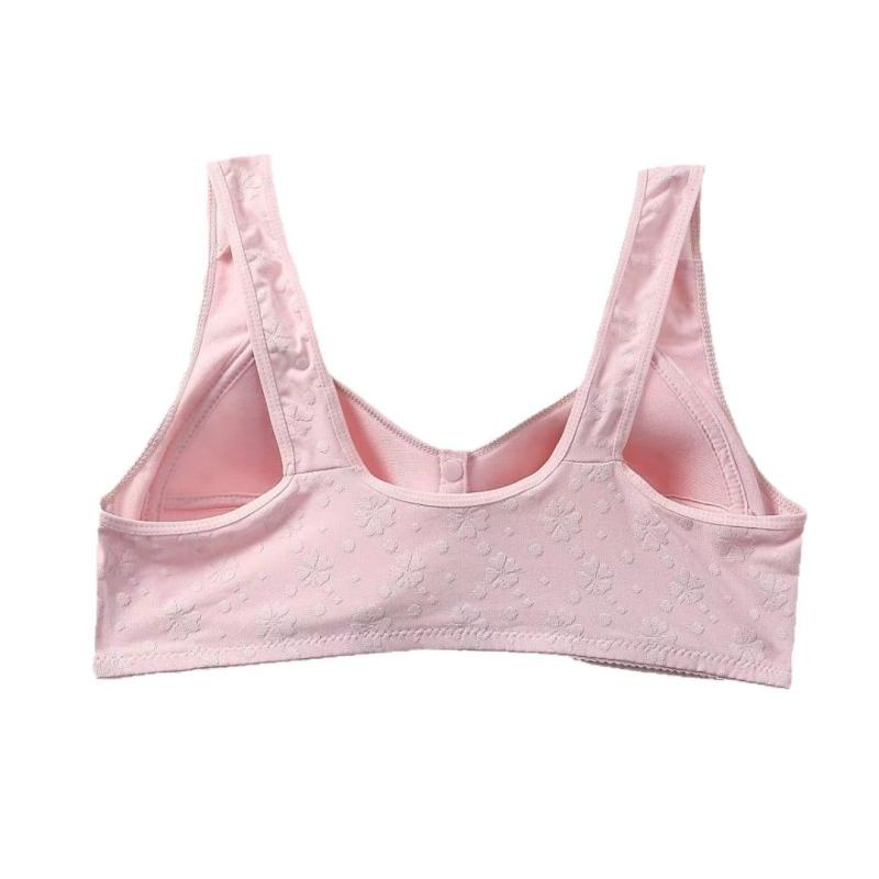 ブラジャー レディース 大きいサイズ 前開き 薄手 ノンワイヤー 快適 寄せブラ シニア 女性用 背中見せ..