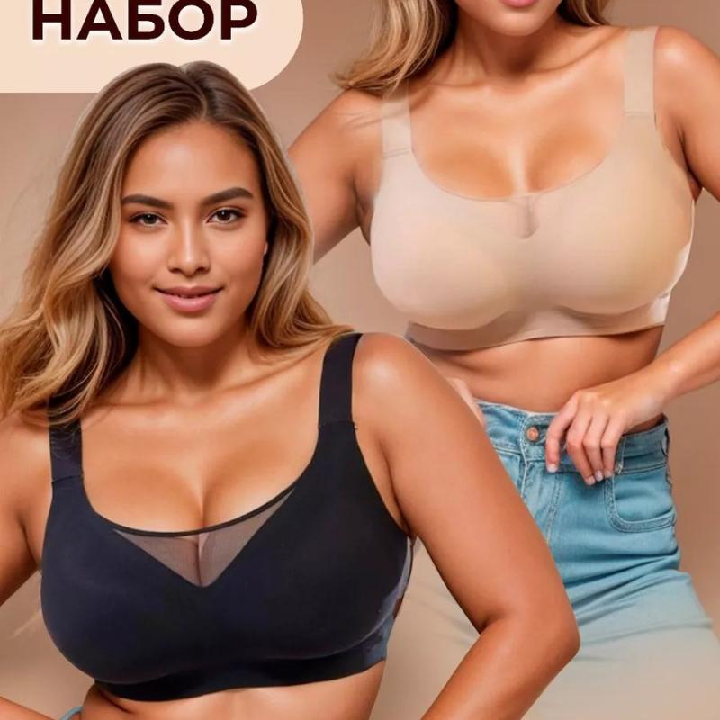 ブラジャー レディース 大きいサイズ 補正 下着 垂れ防止 脇高 揺れにくい フルカップ 薄手 快適 イン..