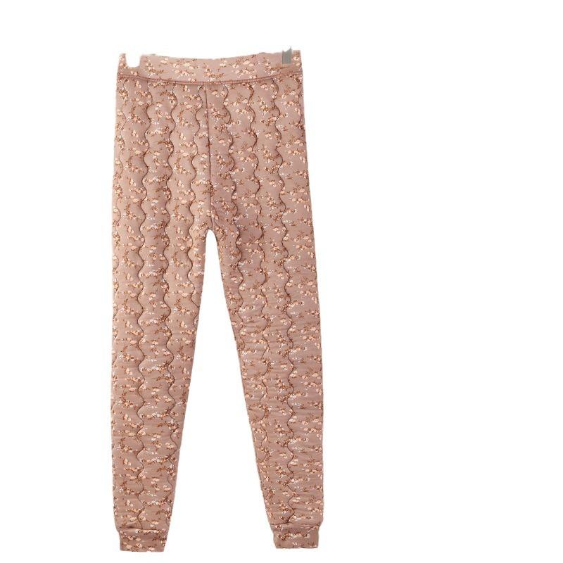 パンツ レディース 高齢者 花柄 あったかパンツ 高腰 伸縮性 3XL 4XL 5XL ゆったり 暖パン 防寒着 秋冬..