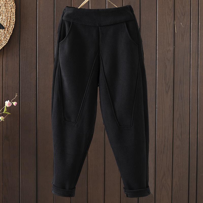 パンツ レディース 裏起毛 スウェットパンツ あったか 暖パン 秋冬 リラックス ルームウェア 部屋着 イージーパンツ ズボン ブラック グレー(x3)