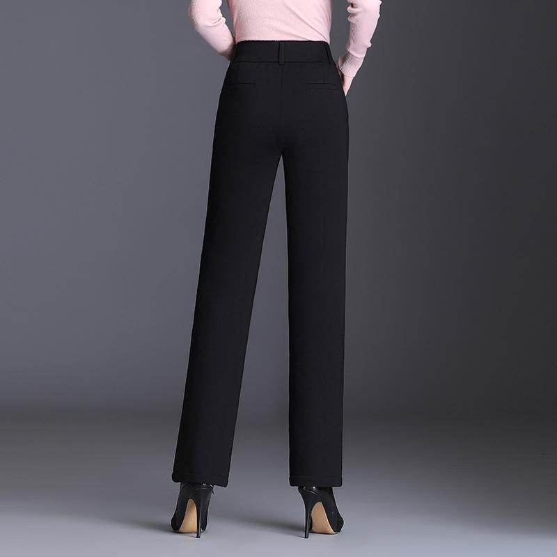 ダウンパンツ レディース 高腰 あったか ストレートパンツ 厚手 防寒着 暖かい ロングパンツ 黒 鴨ダウン 秋冬 部屋着 普段使い