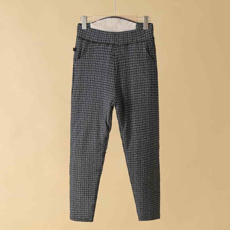 パンツ レディース シニア 裏起毛 あったか 花柄 格子柄 ブラック ズボン ポリエステル繊維 総ゴム ウエスト 伸縮性 秋冬