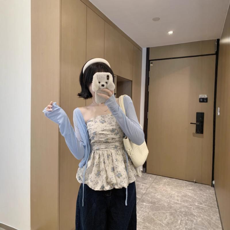 アンサンブル レディース 大きいサイズ ケーキ裾 ノースリーブ タンクトップ キャミソール トップス カ..