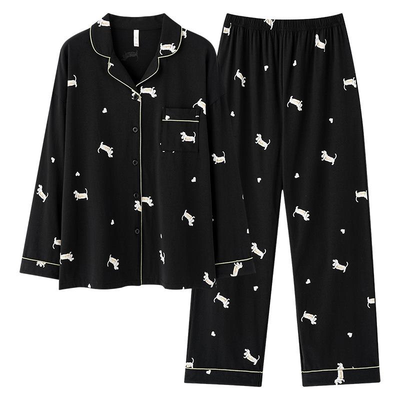 パジャマ レディース 春秋冬 長袖 綿 上下セット 防ダニ かわいい ルームウェア 部屋着 寝巻き セット..