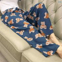 綿の 女性 夏 薄手 広 腿の ズボンの 春秋は 外に 人工 綿の 散歩 寝ます ズボンの ビーチの ズボンの 大きいサイズ ズボン 着る ことが できます(x2)