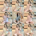パジャマ レディース 半袖 前開き 春夏 かわいい ルームウェア 上下セット 涼しい 接触冷感 部屋着 寝間着 リラックス ウェア ショーパン 短パン