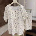 パジャマ レディース 大きいサイズ 半袖 短パン 上下セット 胸パッド付き ルームウェア 部屋着 かわいい 猫柄 ストライプ 薄手 夏 春夏