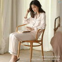 パジャマ レディース 長袖 長ズボン 上下セット 接触冷感 薄手 ルームウェア 婦人 寝間着 ポリエステル ピンク系