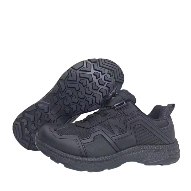 靴 メンズ 徒步靴 アウトドア カジュアル ワークシューズ スニーカー ローカット スリップオン 衝撃吸収 滑り止め 黒 春 普段使い 通勤