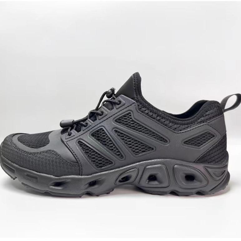 靴 渓流シューズ 男女兼用 貼付 スキン 速乾 透湿 裸足 運動靴 アウトドア カジュアルシューズ 防滑 滑り止め 登山靴 ローカット 春夏 秋 サンド ブラック