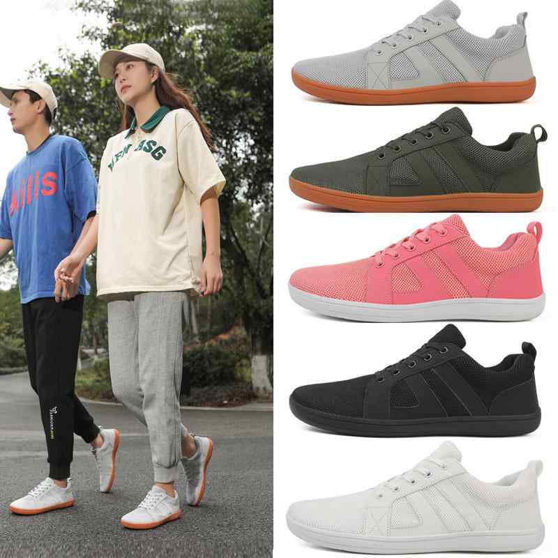 靴 メンズ レディース 兼用 徒步靴 アウトドアシューズ 运动靴 カジュアルシューズ 幅広 甲高 通気性 防滑 滑り止め ローカット スニーカー 春夏秋冬 グレー 白 黒 カーキ ピンク