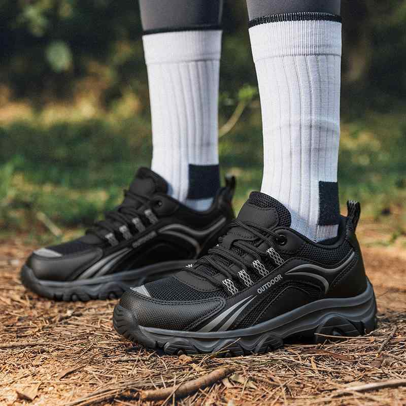 登山靴 レディース メンズ ローカット 通気性 メッシュ EVA 衝撃吸収 リバウンド アウトドア キャンプ ハイキング シューズ 黒 ブラック グレー ピンク パープル 春夏 秋冬