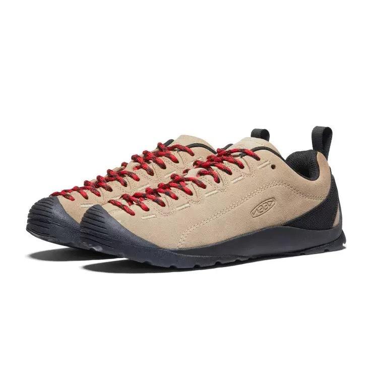 トレッキングシューズ 男女兼用 アウトドア キャンプ シューズ 通気性 耐摩耗性 カジュアル 銀貂色 香..