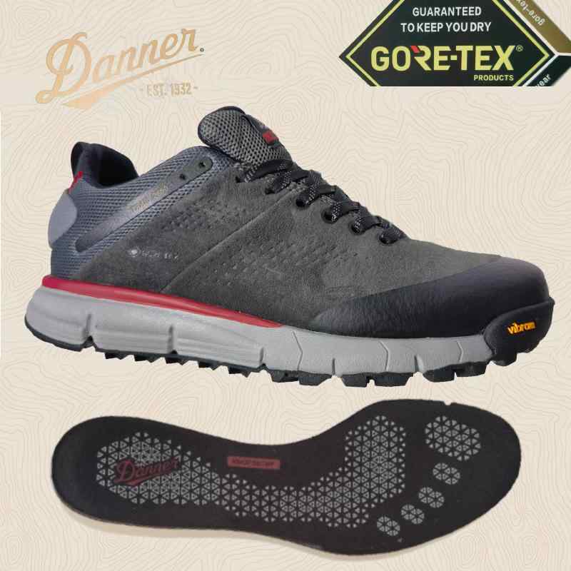 登山靴 メンズ 男性用 ローカット 防水 透湿 防滑 耐摩耗 グレー 黒 トレッキングシューズ アウトドア 普段使い ウォーキング