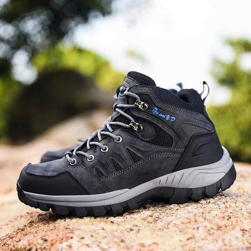 登山靴 メンズ レディース アウトドア トレッキングシューズ ハイカット 防水 滑り止め 登山 軽量 EVA ゴム底 スニーカー 遠足 軽登山 普段使い 春