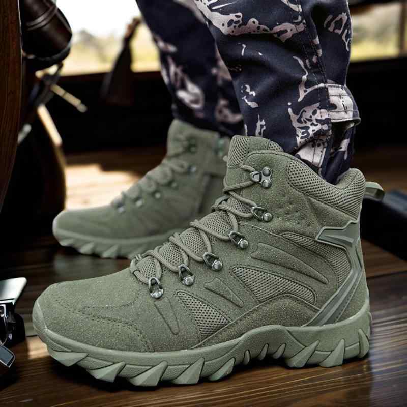 ブーツ メンズ 徒步 コンバットブーツ 耐摩耗 ミリタリー タクティカル アウトドア シューズ ローカッ..