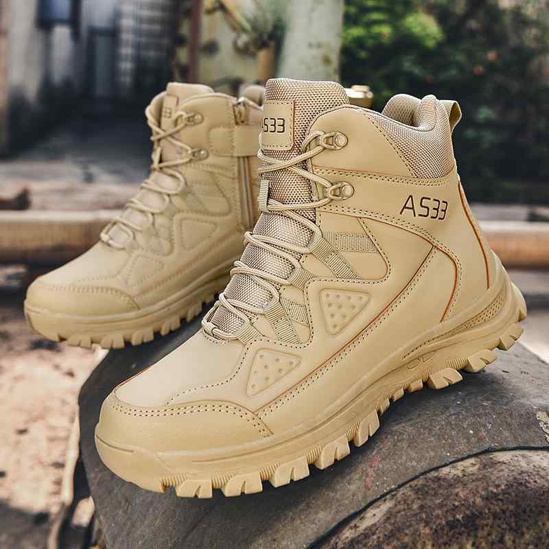 ブーツ メンズ 男性用 ミリタリーブーツ コンバットブーツ アウトドア デザートブーツ サバイバルゲー..