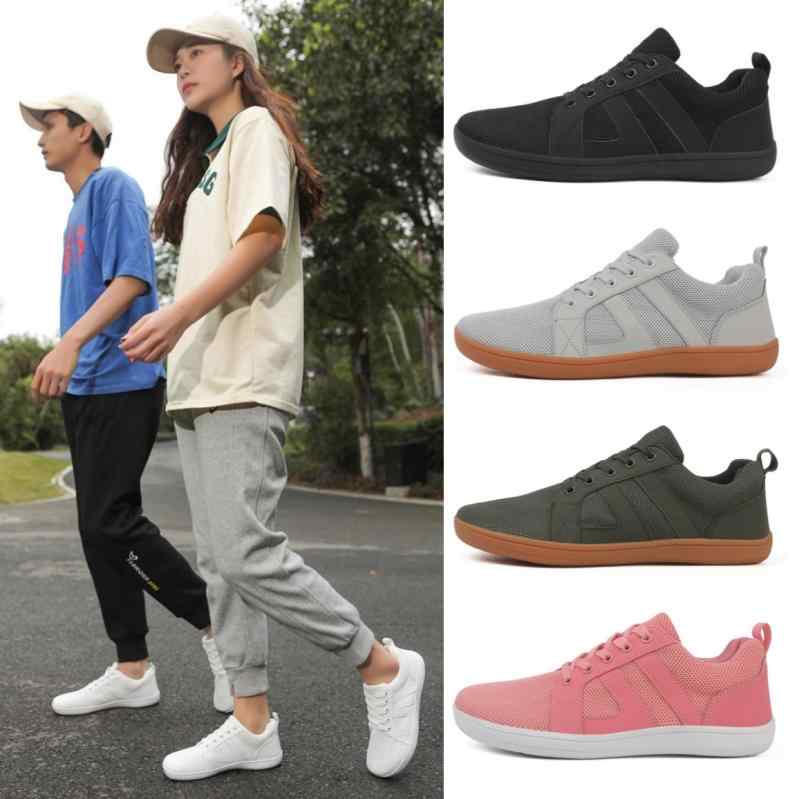 徒步靴 男女兼用 カジュアル 運動靴 滑り止め 衝撃吸収 ローカット スニーカー ワイド ラウンドトゥ 黒 白 グレー 緑 ピンク 春夏秋冬