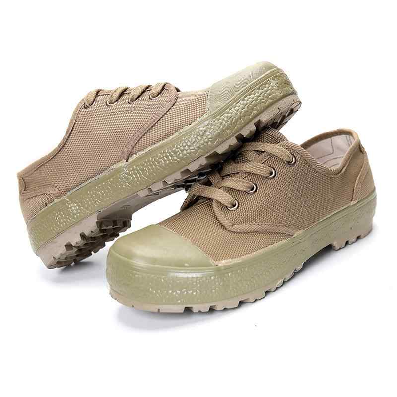 徒步シューズ 男性用 ワークシューズ 作業靴 耐摩耗 帆布 スニーカー ローカット フラットヒール ラウンドトゥ 土木 建築 現場仕事 軽作業 通気性 クッション性 耐久性 滑り止め 春夏 秋(x2)