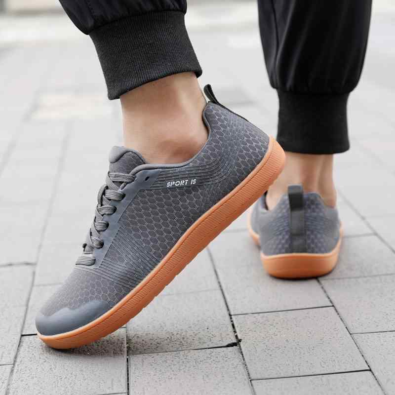 徒步シューズ ユニセックス 運動靴 幅広 柔らかい靴底 ランニング ジム サイクリング 登山 通気性 耐摩耗 滑り止め ローカット スニーカー カジュアル 黒 ブラック グレー ネイビー アイボリー 白 ホワイト 春夏秋冬