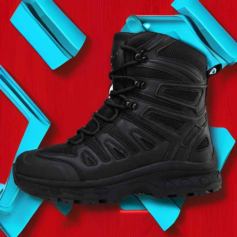 トレッキングシューズ メンズ 防水 滑り止め 登山靴 通気性 タクティカル ブーツ ローカット 衝撃吸収 屈曲性 歩きやすい 履きやすい アウトドア カジュアル 普段使い ブラウン カーキ ブラック