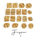 ピアス レディース ステンレス 幾何学模様 イヤリング チタン鋼 アレルギー対応 電気メッキ加工 豪華感 モード系 フォーマル パーティー 通勤 プレゼント ギ...