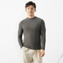Tシャツ メンズ 男性用 タートルネック 徳绒 裏起毛 あったか インナー 長袖 無地 黒 ブラック グレー 紺 ネイビー 緑 グリーン