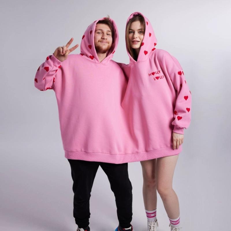 パーカー レディース メンズ 男女兼用 スウェット プルオーバー フーディ カジュアル 部屋着 スポーツ ルームウェア ピンク系